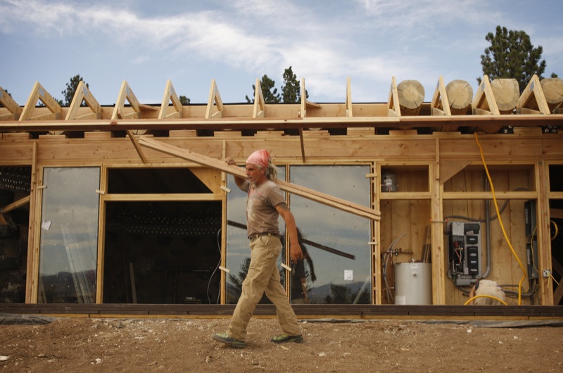 Building an Earthship